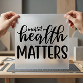 Mental Health Matters Empowering Positive Vibes Collection Mental Health Awareness Collection Ready to Press DTF Transfer…