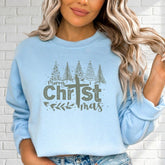 Merry Christ mas | Faith - Filled Christmas Sweatshirt - Luckets.com