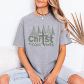 Merry Christmas Cross | Faith - filled Yuletide Tee - Luckets.com