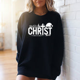 Merry CHRISTmas | Faith - Filled Christmas Sweatshirt - Luckets.com