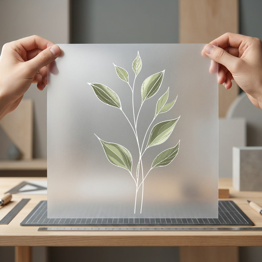 Minimalist Leaf Branch Botanical Boho Minimalist Ready to Press DTF Transfer for Dtf