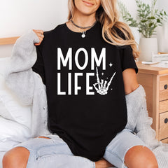 Mom Life Skeleton Hand Mom Funny Ready to Press DTF Transfer for Dtf