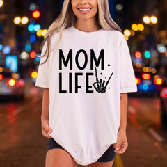 Mom Life Skeleton Hand Mom Funny Ready to Press DTF Transfer for Dtf