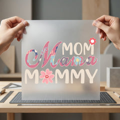 Mom Mama Mommy Floral Mom Boho Ready to Press DTF Transfer for Dtf