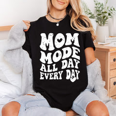Mom Mode All Day Mom Funny Ready to Press DTF Transfer for Dtf