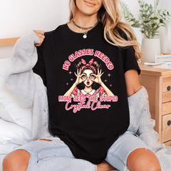 Mom Sees Stupid Crystal Mom Funny Ready to Press DTF Transfer for Dtf