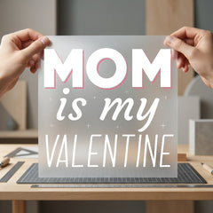 Mom Valentine Diy Valentine Mom Ready to Press DTF Transfer for Dtf