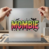 Mombie Halloween Diy Halloween Mom Ready to Press DTF Transfer for Dtf