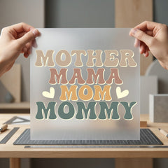 Mother Mama Mom Mommy Mom Vintage Ready to Press DTF Transfer for Dtf