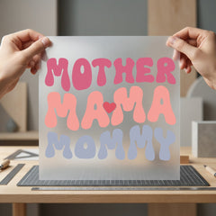 Mother Mama Mommy Retro Mom Retro Ready to Press DTF Transfer for Dtf