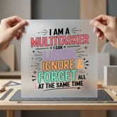 Multitasker Humorous Diy Mom Funny Ready to Press DTF Transfer for Dtf