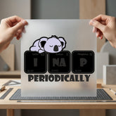 Nap Periodically Koala Science Teacher Ready to Press DTF Transfer for Dtf