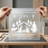 Nativity Scene Matthew Christian Christian Faith Ready to Press DTF Transfer for Dtf