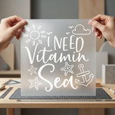Need Vitamin Sea Nautical Aesthetic Ready to Press DTF Transfer for Dtf