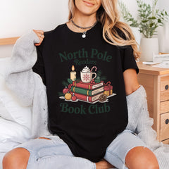 North Pole Readers Book Christmas Winter Ready to Press DTF Transfer for Dtf