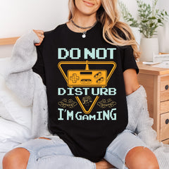 Not Disturb Gaming Retro Funny Sarcastic Ready to Press DTF Transfer for Dtf