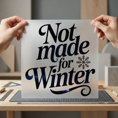 Not Made Winter Cozy Mom Funny Ready to Press DTF Transfer for Dtf