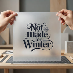 Not Made Winter Retro Winter Mom Ready to Press DTF Transfer for Dtf