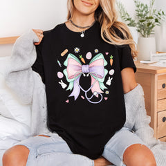Nurse Easter Stethoscope Bow Easter Nurse Ready to Press DTF Transfer for Dtf