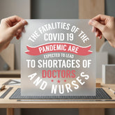 Nurses Doctors Shortage Quote Nurse Doctor Ready to Press DTF Transfer for Dtf