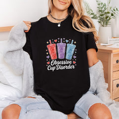 Obsessive Cup Disorder Retro Mom Funny Ready to Press DTF Transfer for Dtf