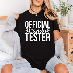 Official Candy Tester Fun Halloween Funny Ready to Press DTF Transfer for Dtf