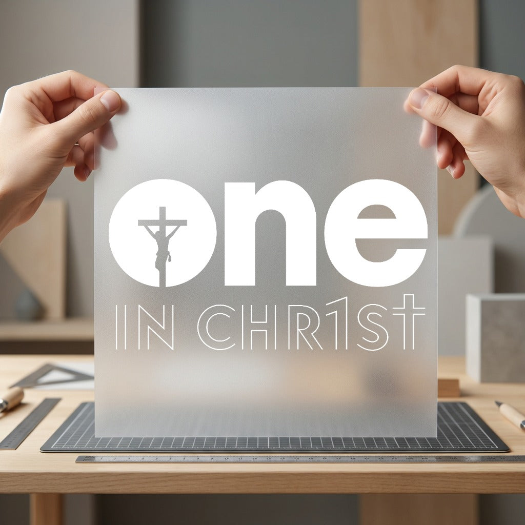 One Christ Christian Faith Christian Faith Ready to Press DTF Transfer for Dtf