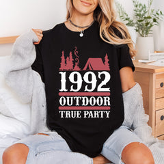 Outdoor True Party Retro Vintage Retro Ready to Press DTF Transfer for Dtf