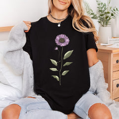 Pastel Daisy Floral Botanical Aesthetic Floral Ready to Press DTF Transfer for Dtf