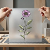 Pastel Daisy Floral Botanical Aesthetic Floral Ready to Press DTF Transfer for Dtf