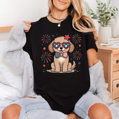 Patriotic Puppy Diy 4th Of July Patriotic Ready to Press DTF Transfer for Dtf