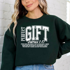 Perfect Gift James 1:17 | Divine Blessings Sweatshirt - Luckets.com
