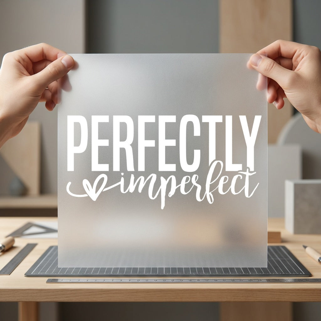 Perfectly Imperfect Empowering Diy Positive Vibes Collection Empowerment Collection Ready to Press DTF Transfer for Dtf