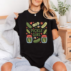 Pickle Girl Fun Diy Funny Sarcastic Ready to Press DTF Transfer for Dtf