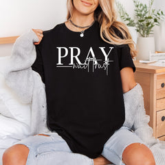 Pray Wait Trust Faith Christian Faith Ready to Press DTF Transfer for Dtf