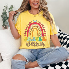 Prayer Warrior | Rainbow Faith Tee - Luckets.com