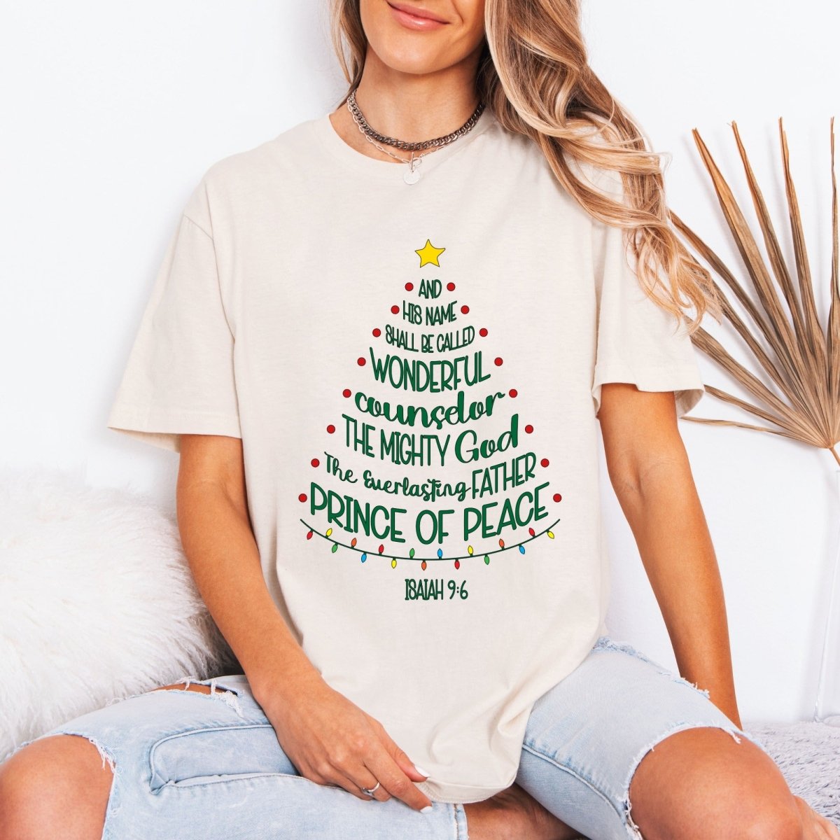 Prince of Peace | Christmas Scripture Tee - Luckets.com