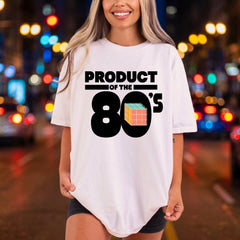 Product 80s Rubik Cube Retro Ready to Press DTF Transfer for Dtf