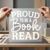 Proud Book Read Literary Teacher Aesthetic Ready to Press DTF Transfer for Dtf