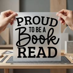 Proud Book Read Literary Teacher Aesthetic Ready to Press DTF Transfer for Dtf