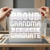 Proud Grandma Graduate Celebration Grandma Vintage Ready to Press DTF Transfer for Dtf
