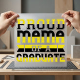 Proud Mama Graduate Graduation Mom Vintage Ready to Press DTF Transfer for Dtf