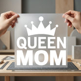 Queen Mom Crown Mother Mom Ready to Press DTF Transfer for Dtf