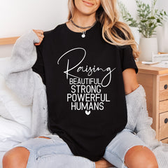 Raising Beautiful Strong Powerful Mom Ready to Press DTF Transfer for Dtf