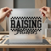 Raising Believers Faith-inspired Diy Christian Faith Ready to Press DTF Transfer for Dtf