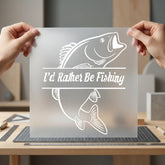 Rather Fishing Bass Diy Dad Aesthetic Ready to Press DTF Transfer for Dtf