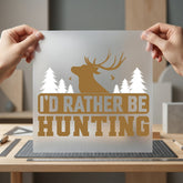 Rather Hunting Rustic Diy Vintage Retro Ready to Press DTF Transfer for Dtf