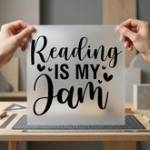Reading Jam Cozy Bookworm Aesthetic Ready to Press DTF Transfer for Dtf
