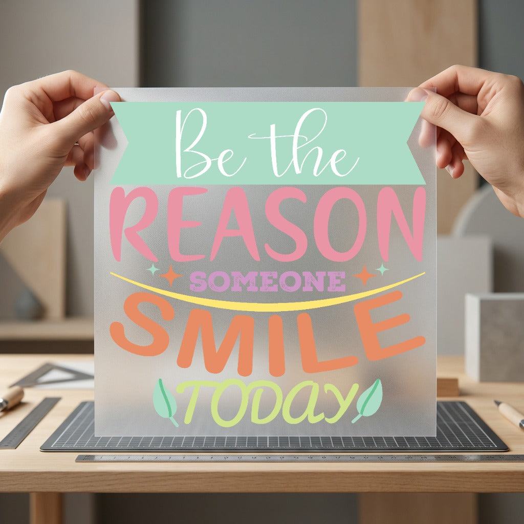 Reason Someone Smile Today Teacher Ready to Press DTF Transfer for Dtf