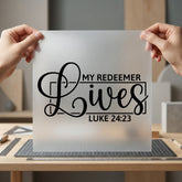 Redeemer Lives Luke Faith-based Christian Faith Ready to Press DTF Transfer for Dtf